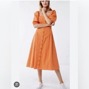 Urban Outfitters Tangerine Orange dress